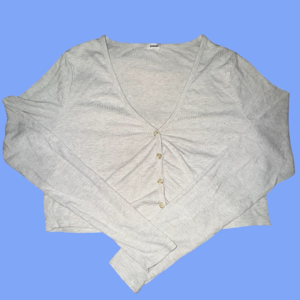 Garage button uo long sleeve shirt